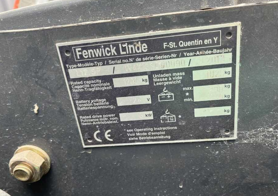 Linde L12SP - Stabler: bilde 4 Linde L12SP - Stabler: bilde 4