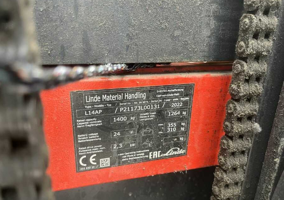 Linde L14APi - Stabler: bilde 4 Linde L14APi - Stabler: bilde 4