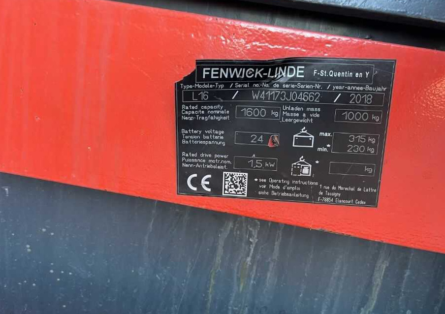 Linde L16 - Stabler: bilde 4 Linde L16 - Stabler: bilde 4