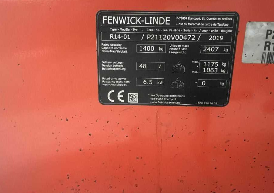 Linde R14-01 - Reachtruck: bilde 4 Linde R14-01 - Reachtruck: bilde 4