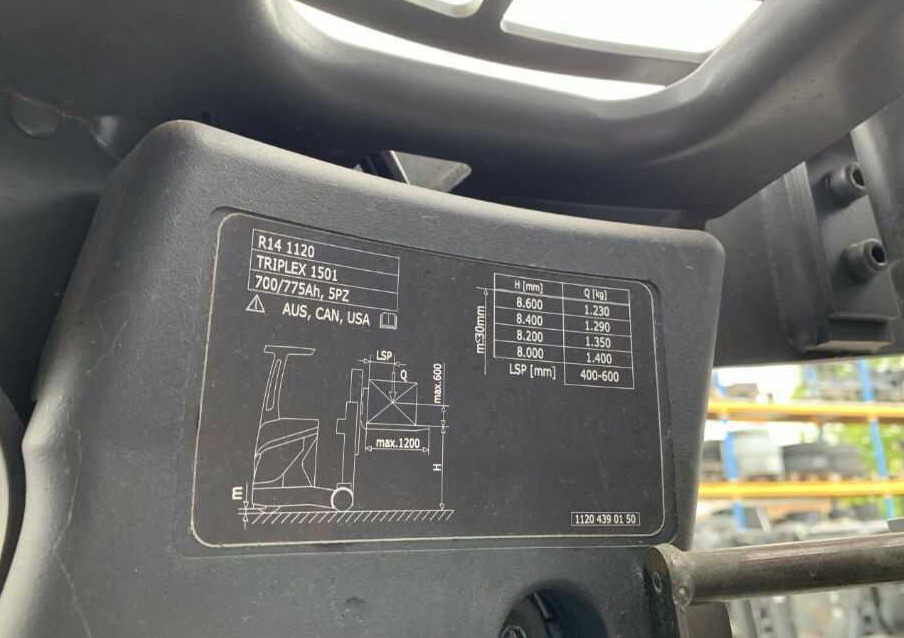 Reachtruck Linde R14-01: bilde 6 Reachtruck Linde R14-01: bilde 6