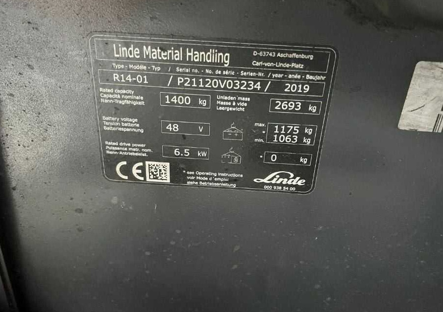Linde R14 - Reachtruck: bilde 4 Linde R14 - Reachtruck: bilde 4