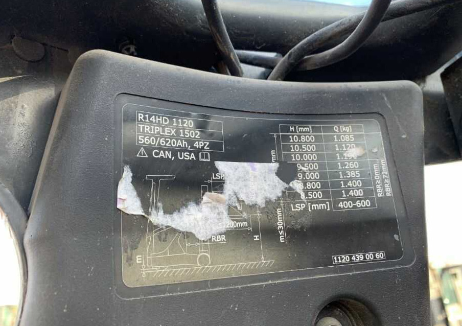 Linde R14HD-01 - Reachtruck: bilde 4 Linde R14HD-01 - Reachtruck: bilde 4