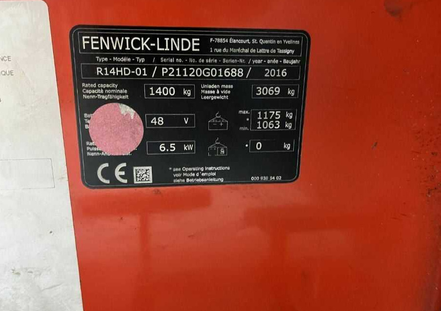 Linde R14HD-01 - Reachtruck: bilde 4 Linde R14HD-01 - Reachtruck: bilde 4