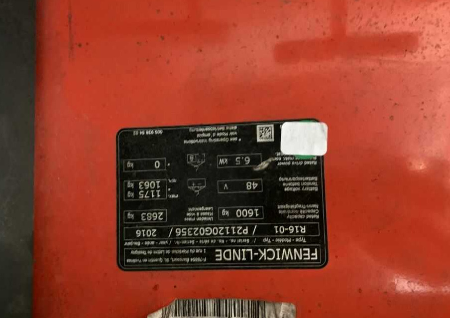 Linde R16-01 - Reachtruck: bilde 4 Linde R16-01 - Reachtruck: bilde 4