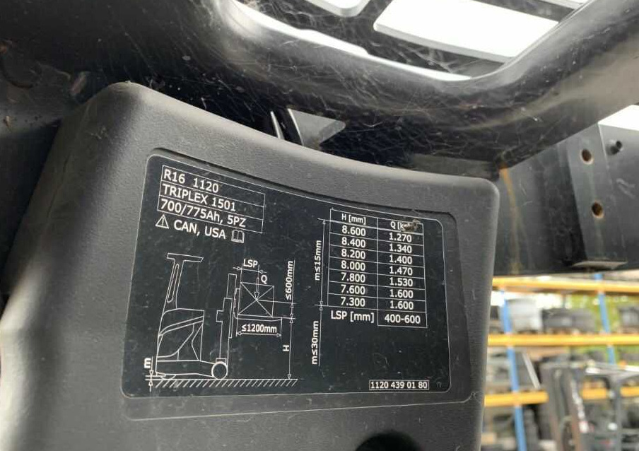 Linde R16-01 - Reachtruck: bilde 5 Linde R16-01 - Reachtruck: bilde 5