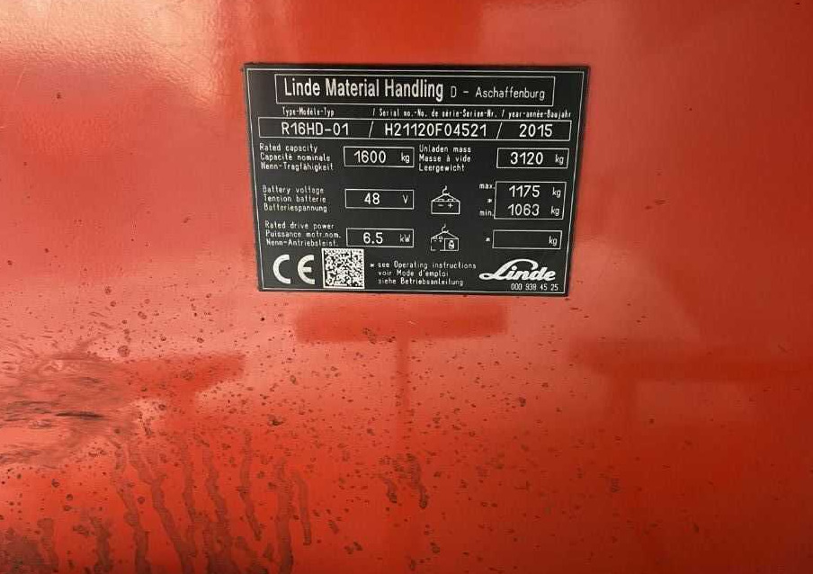 Linde R16HD-01 - Reachtruck: bilde 4 Linde R16HD-01 - Reachtruck: bilde 4