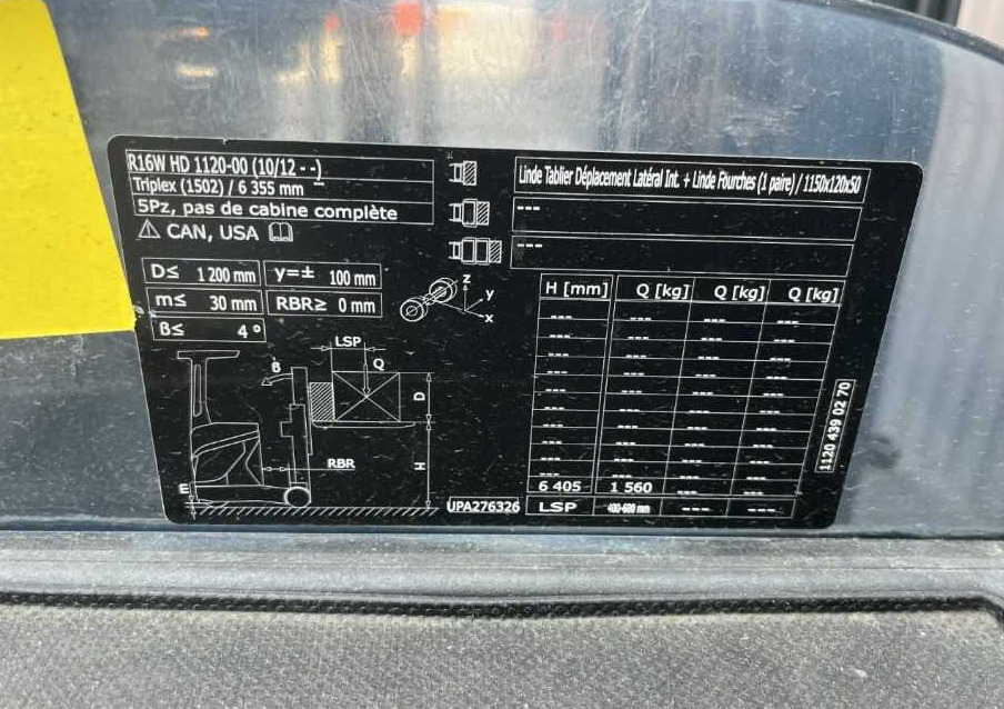 Linde R16HD-01 - Reachtruck: bilde 5 Linde R16HD-01 - Reachtruck: bilde 5