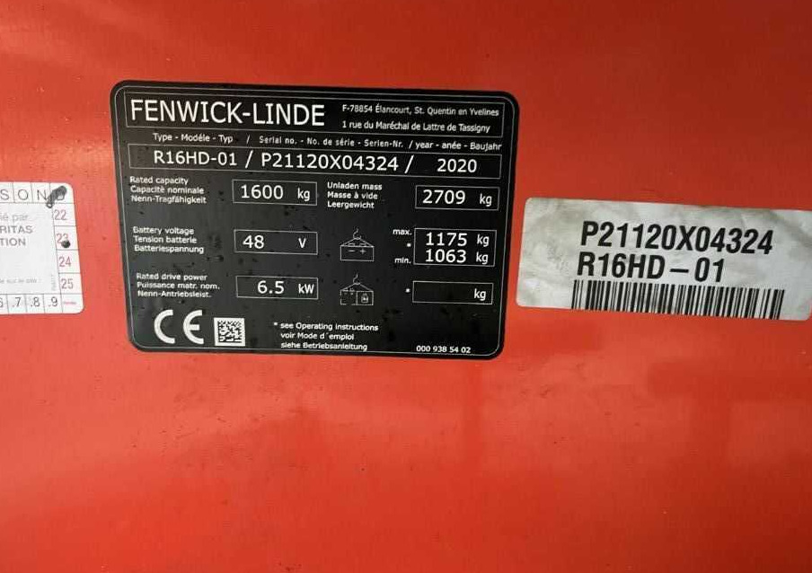 Linde R16HD-01 - Reachtruck: bilde 4 Linde R16HD-01 - Reachtruck: bilde 4