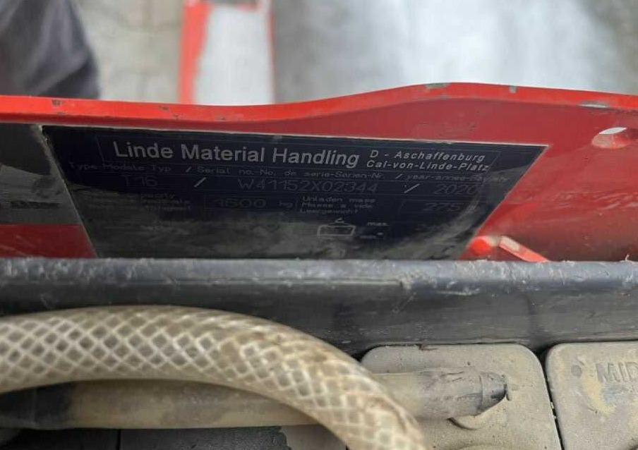 Linde T16 - Lavtløftende truck: bilde 4 Linde T16 - Lavtløftende truck: bilde 4