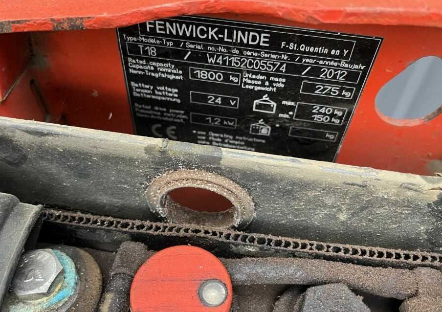 Linde T18 - Lavtløftende truck: bilde 4 Linde T18 - Lavtløftende truck: bilde 4