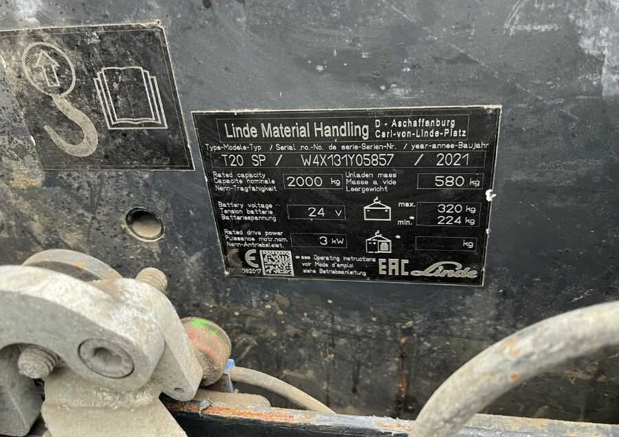 Linde T20SP - Lavtløftende truck: bilde 4 Linde T20SP - Lavtløftende truck: bilde 4