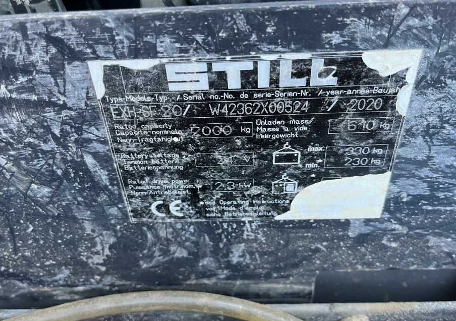 Still EXH-SF20 - Lavtløftende truck: bilde 4 Still EXH-SF20 - Lavtløftende truck: bilde 4