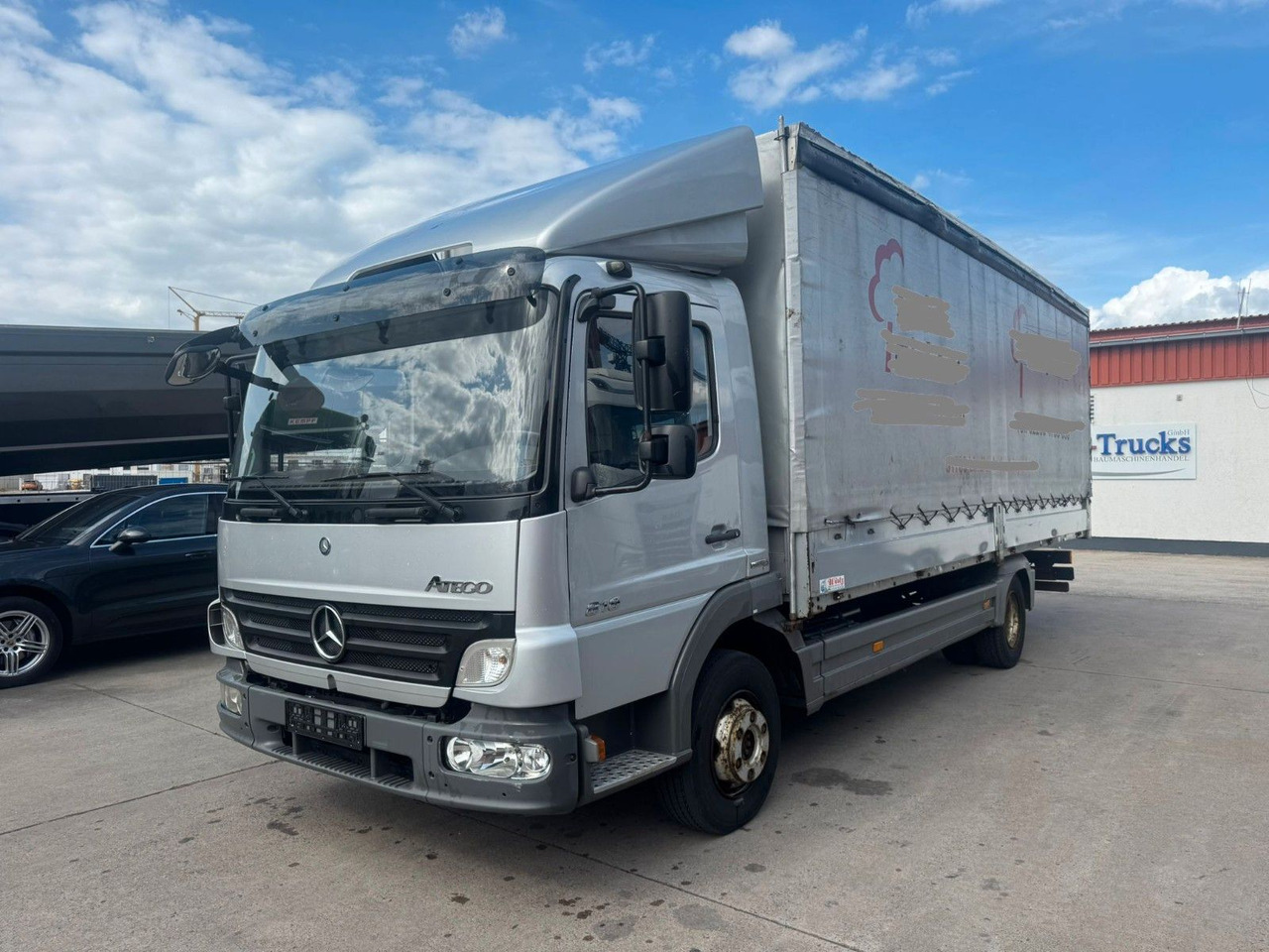 Mercedes-Benz ATEGO 818 * PR.PL * 217.000 KM * 1. HAND * TÜV - Varebil med kapell: bilde 2 Mercedes-Benz ATEGO 818 * PR.PL * 217.000 KM * 1. HAND * TÜV - Varebil med kapell: bilde 2