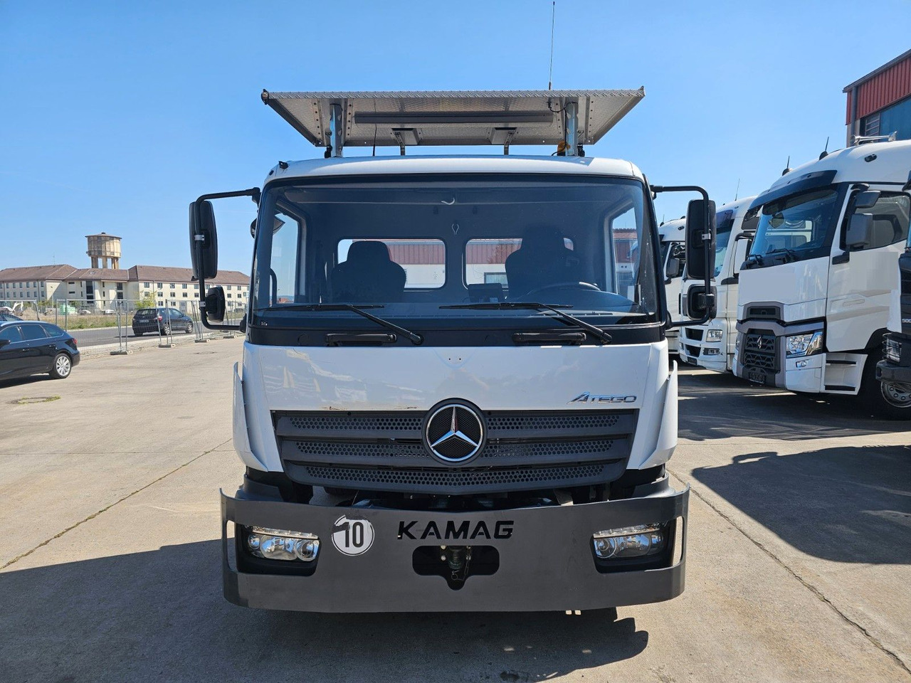 Mercedes-Benz KAMAG * WBH25 * UMSETZER * KLIMA * STANDHEIZ. * - Container-transport/ Vekselflak lastebil: bilde 2 Mercedes-Benz KAMAG * WBH25 * UMSETZER * KLIMA * STANDHEIZ. * - Container-transport/ Vekselflak lastebil: bilde 2