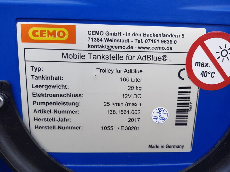 AD Blue trolley - Tankbil: bilde 4 AD Blue trolley - Tankbil: bilde 4