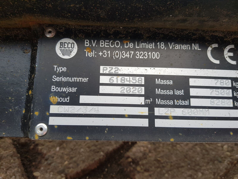 Beco PZ2 - Gafler for Materialhåndteringsutstyr: bilde 3 Beco PZ2 - Gafler for Materialhåndteringsutstyr: bilde 3