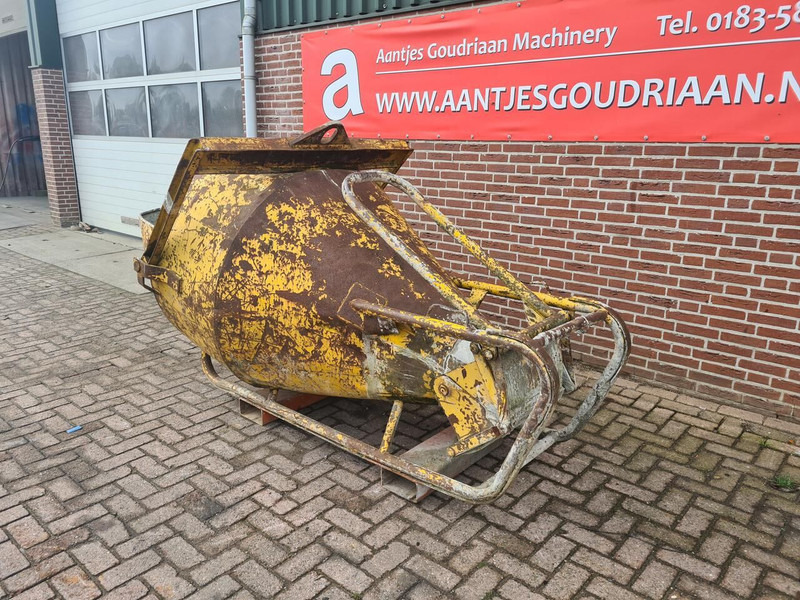 Kubel 1000 liter - Gebruikt - Skuffe for Bygg og anlegg: bilde 2 Kubel 1000 liter - Gebruikt - Skuffe for Bygg og anlegg: bilde 2