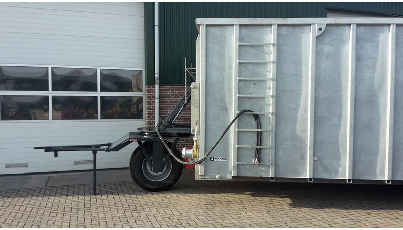 Mestcontainer met neuswiel - Gjødselspreder: bilde 1 Mestcontainer met neuswiel - Gjødselspreder: bilde 1