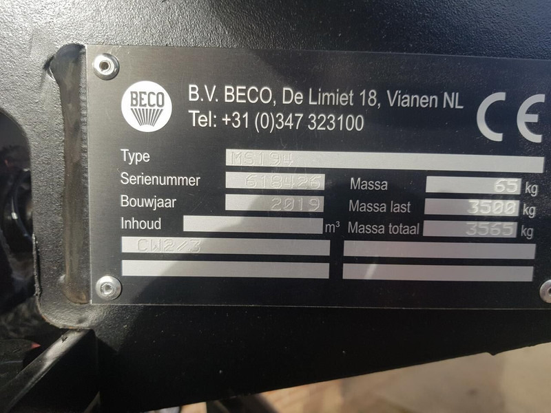 Stenenklem HSK 1000 - Klype for Landbruksteknikk: bilde 3 Stenenklem HSK 1000 - Klype for Landbruksteknikk: bilde 3