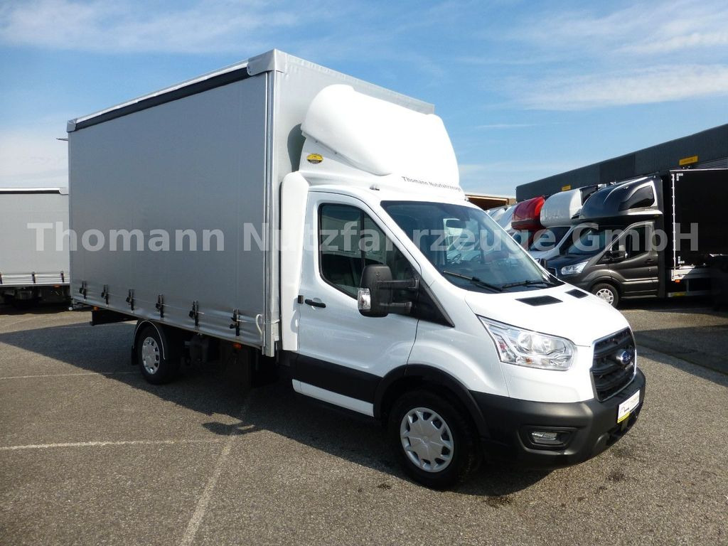 Ford Transit Pritsche Plane 4,25m Klima Temp. DAB - Varebil med kapell: bilde 1 Ford Transit Pritsche Plane 4,25m Klima Temp. DAB - Varebil med kapell: bilde 1