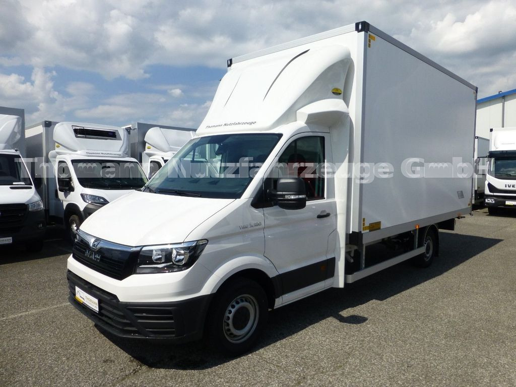 MAN TGE 3.180 Koffer Türen / Möbelkoffer Premium MAN TGE 3.180 Koffer Türen / Möbelkoffer Premium - Varebil med skap: bilde 2 MAN TGE 3.180 Koffer Türen / Möbelkoffer Premium MAN TGE 3.180 Koffer Türen / Möbelkoffer Premium - Varebil med skap: bilde 2