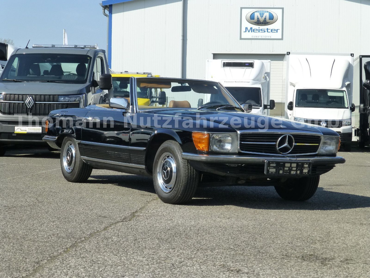 Mercedes-Benz 450 SL 107 Roadster Lack und Verdeck Neu! - Cabriolet: bilde 1 Mercedes-Benz 450 SL 107 Roadster Lack und Verdeck Neu! - Cabriolet: bilde 1