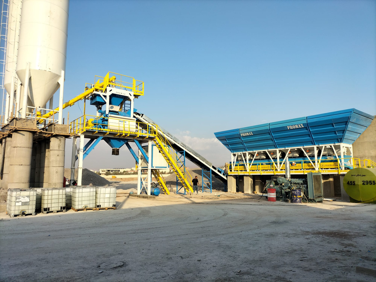 COMPACT CONCRETE BATCHING PLANT C120-TWN L (120m3/h) - Betongfabrikk: bilde 5 COMPACT CONCRETE BATCHING PLANT C120-TWN L (120m3/h) - Betongfabrikk: bilde 5