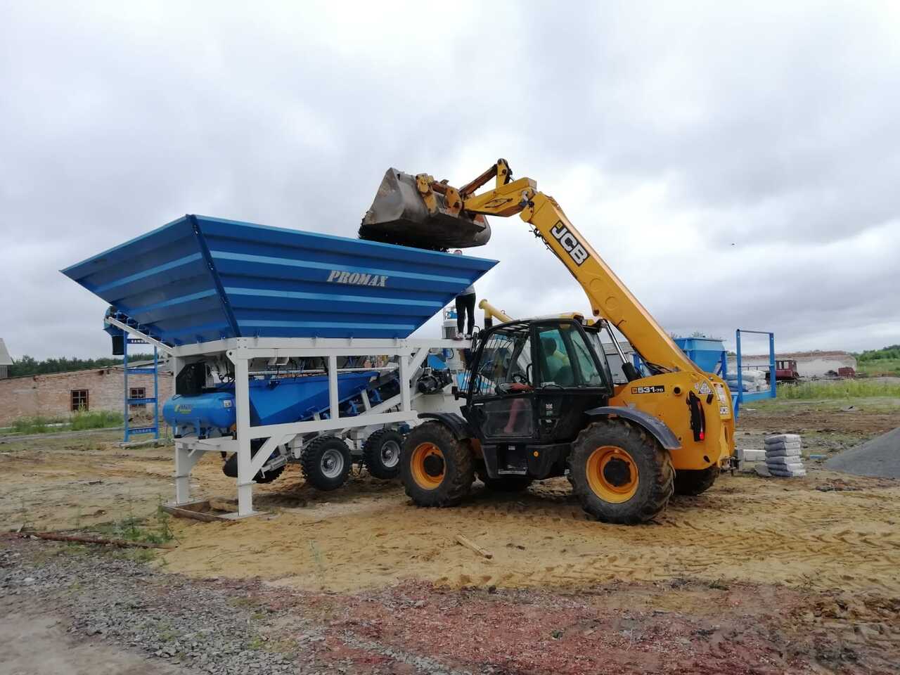 PROMAX MOBILE CONCRETE PLANT M35-PLNT (35M3/H) - Betongfabrikk: bilde 2 PROMAX MOBILE CONCRETE PLANT M35-PLNT (35M3/H) - Betongfabrikk: bilde 2
