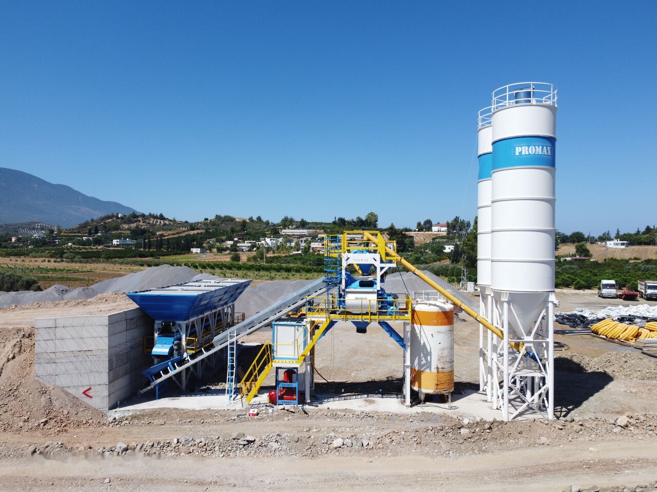 Promax Compact Concrete Batching Plant C100-TWN-LINE (100m3/h) - Betongfabrikk: bilde 2 Promax Compact Concrete Batching Plant C100-TWN-LINE (100m3/h) - Betongfabrikk: bilde 2
