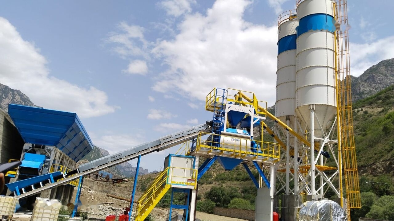 Promax Compact Concrete Batching Plant C120-TWN-LINE (120m3/h) - Betongfabrikk: bilde 2 Promax Compact Concrete Batching Plant C120-TWN-LINE (120m3/h) - Betongfabrikk: bilde 2