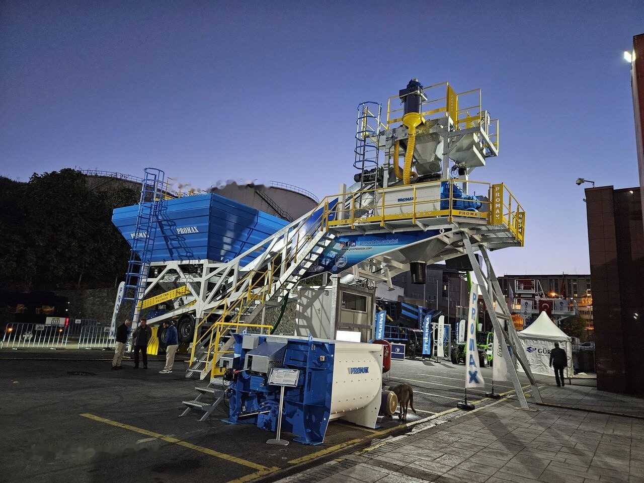 Promax Mobile Concrete Batching Plant M120-TWN (120m3/h) - Betongfabrikk: bilde 2 Promax Mobile Concrete Batching Plant M120-TWN (120m3/h) - Betongfabrikk: bilde 2