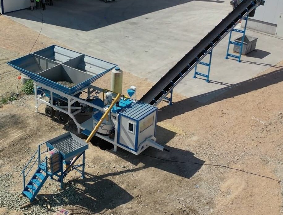 Promax Mobile Concrete Batching Plant PROMAX M35-PLNT (35m³/h) - Betongblander: bilde 1 Promax Mobile Concrete Batching Plant PROMAX M35-PLNT (35m³/h) - Betongblander: bilde 1