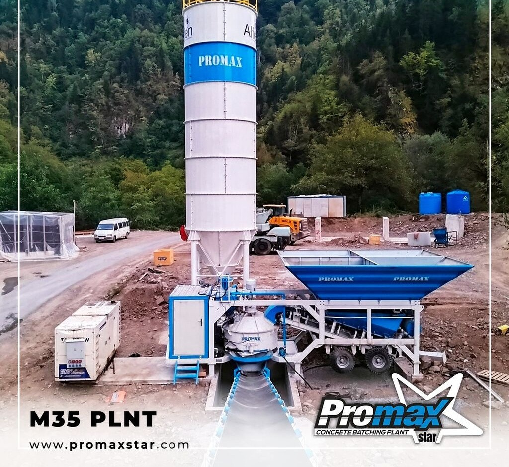 Promax Mobile Concrete Batching Plant PROMAX M35-PLNT (35m³/h) - Betongblander: bilde 5 Promax Mobile Concrete Batching Plant PROMAX M35-PLNT (35m³/h) - Betongblander: bilde 5