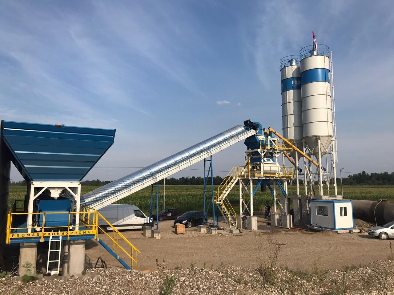 Promax Stationary Concrete Batching Plant S100 TWN (100m³/h) - Betongfabrikk: bilde 2 Promax Stationary Concrete Batching Plant S100 TWN (100m³/h) - Betongfabrikk: bilde 2