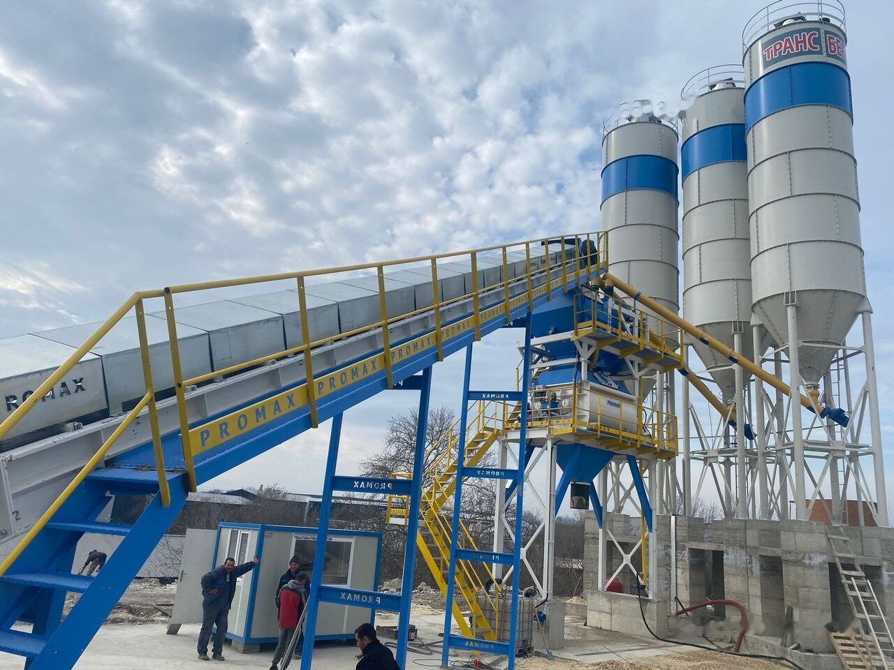 Promax Stationary Concrete Batching Plant S130-TWN (130m/h) - Betongfabrikk: bilde 4 Promax Stationary Concrete Batching Plant S130-TWN (130m/h) - Betongfabrikk: bilde 4