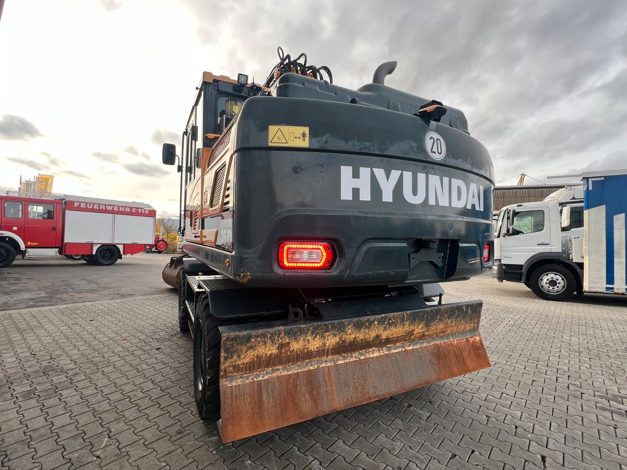 Hyundai HW 160 / OQ 65 / nur 714h! / Löffelpaket - Annet utstyr: bilde 5 Hyundai HW 160 / OQ 65 / nur 714h! / Löffelpaket - Annet utstyr: bilde 5