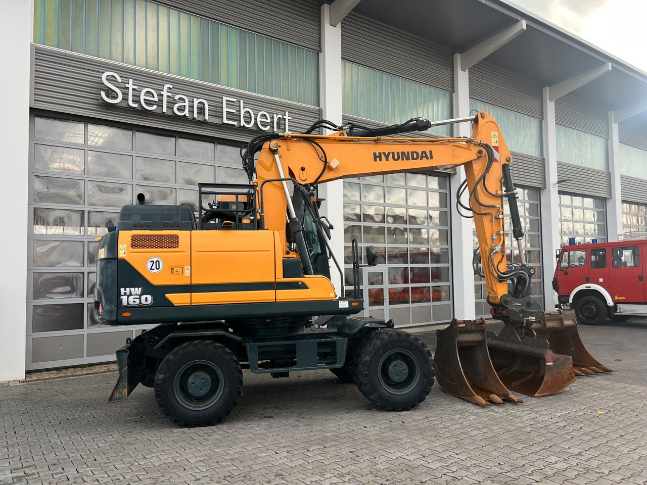 Hyundai HW 160 / OQ 65 / nur 714h! / Löffelpaket - Annet utstyr: bilde 2 Hyundai HW 160 / OQ 65 / nur 714h! / Löffelpaket - Annet utstyr: bilde 2