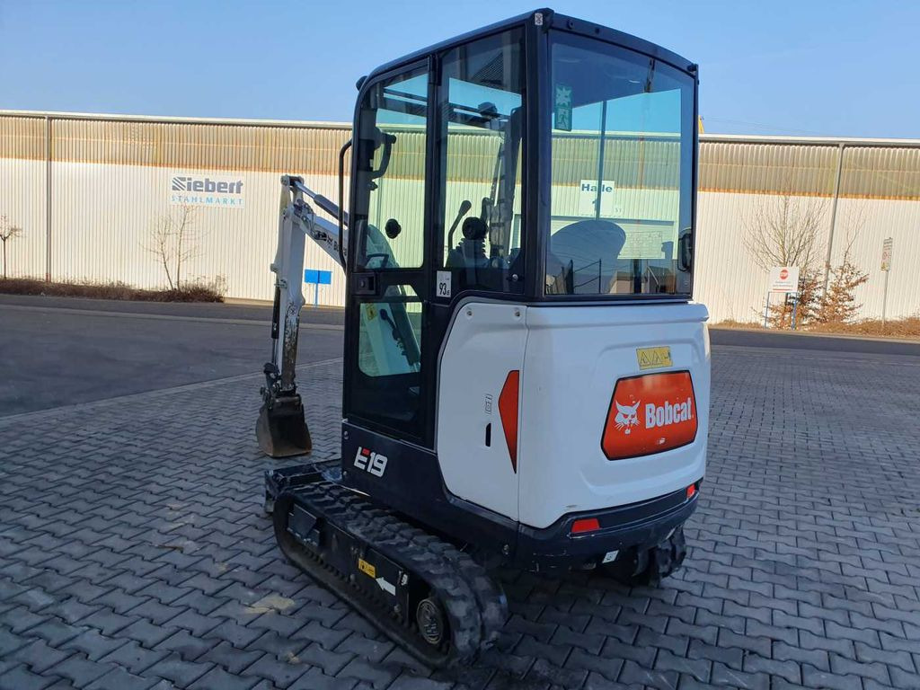 Bobcat E19 / MS01 / nur 423h! / 2023 / Tieflöffel 300mm - Minigraver: bilde 5 Bobcat E19 / MS01 / nur 423h! / 2023 / Tieflöffel 300mm - Minigraver: bilde 5
