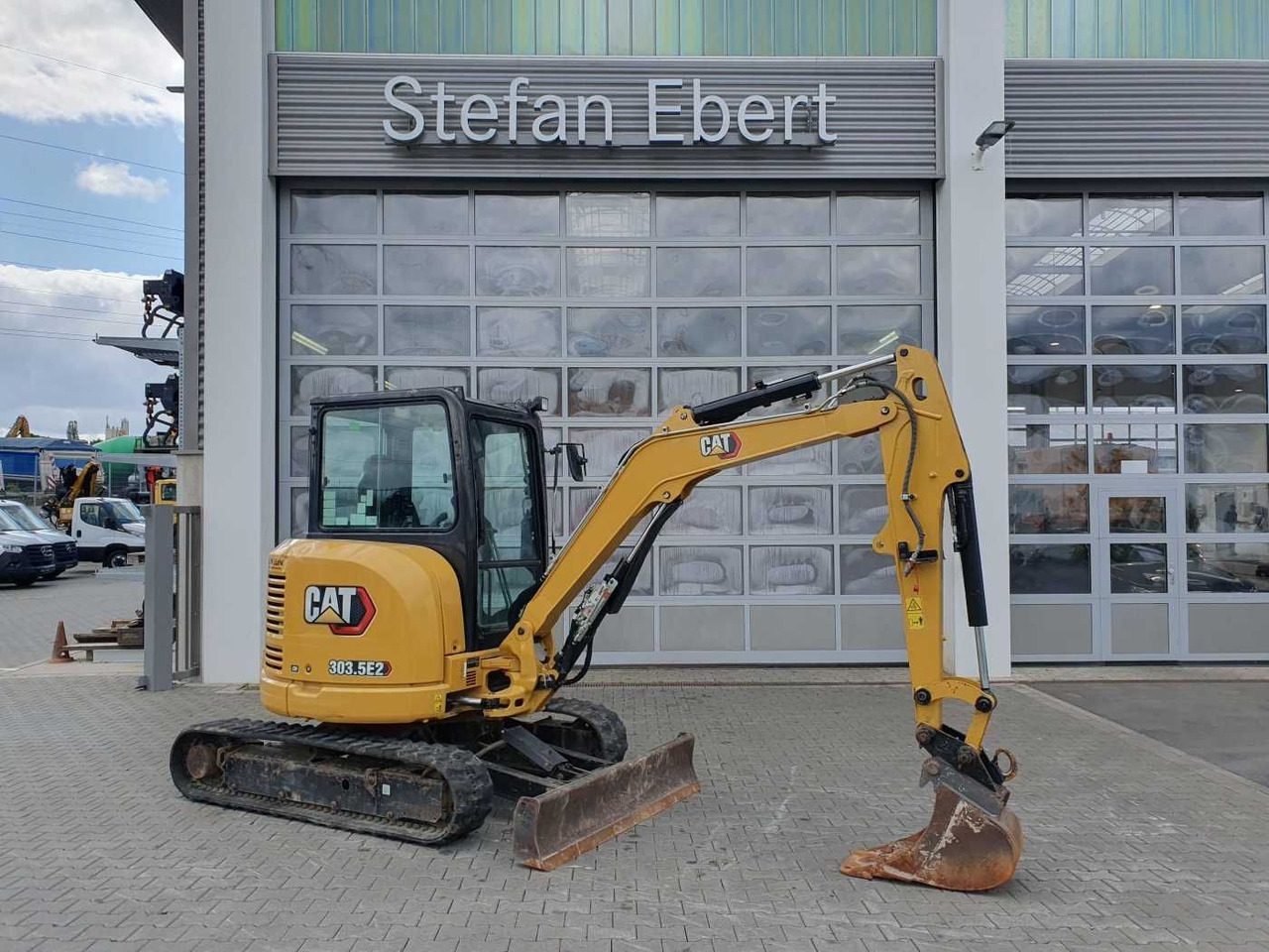 CAT 303.5E2CR / nur 2.107h! / 1x Tieflöffel / 2021 - Minigraver: bilde 1 CAT 303.5E2CR / nur 2.107h! / 1x Tieflöffel / 2021 - Minigraver: bilde 1