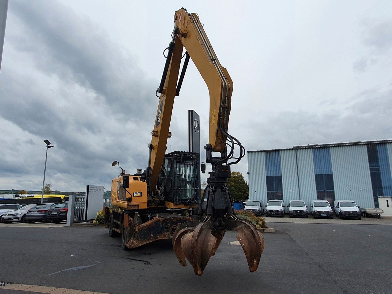 Hjulgraver CAT MH3024 / MH 3024 / Greifer / 2018 / 9.424h: bilde 9
