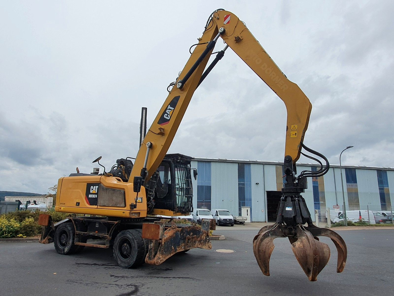 Hjulgraver CAT MH3024 / MH 3024 / Greifer / 2018 / 9.424h: bilde 8
