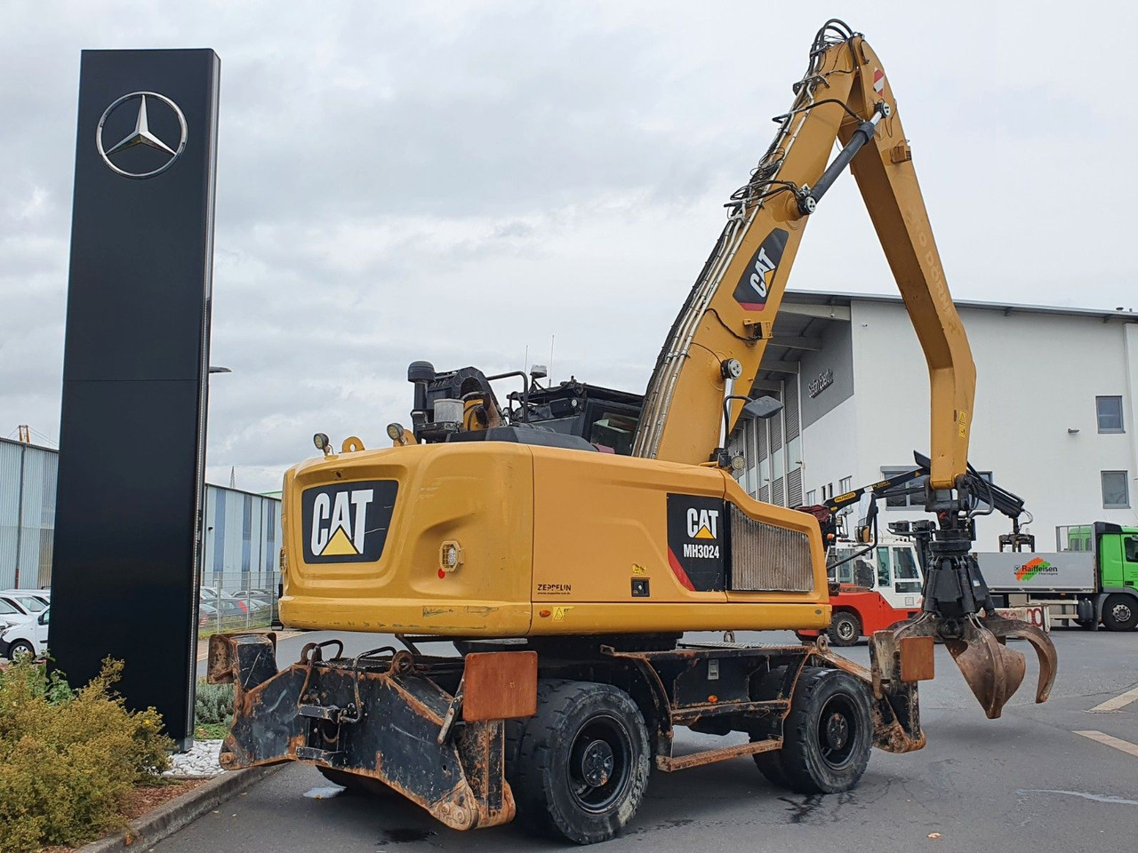 Hjulgraver CAT MH3024 / MH 3024 / Greifer / 2018 / 9.424h: bilde 6