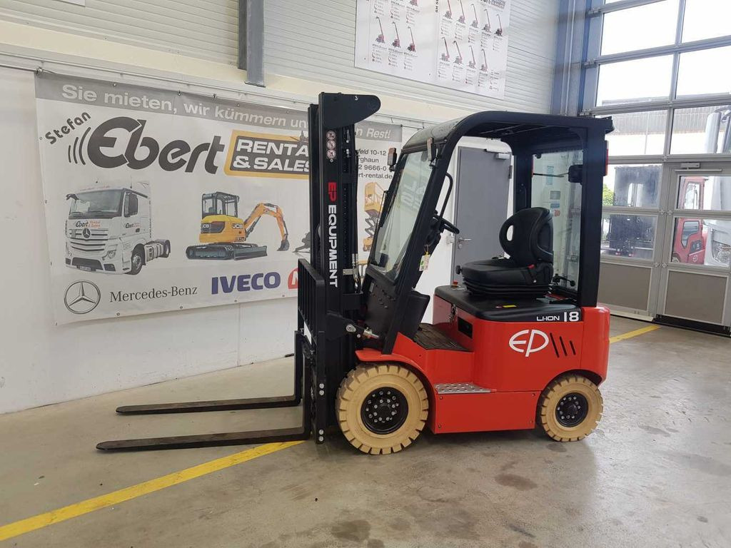 EP Equipment EFL181 / Triplex: 4,80m / SS / Neu - Gaffeltruck: bilde 1 EP Equipment EFL181 / Triplex: 4,80m / SS / Neu - Gaffeltruck: bilde 1