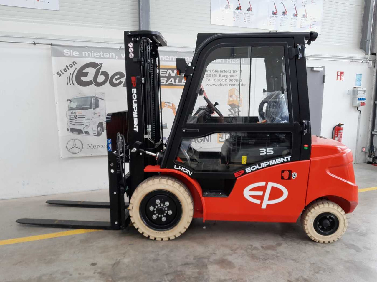 EP Equipment EFL353 / 3,5T / Triplex: 4,80m /ZVG - El-truck: bilde 2 EP Equipment EFL353 / 3,5T / Triplex: 4,80m /ZVG - El-truck: bilde 2