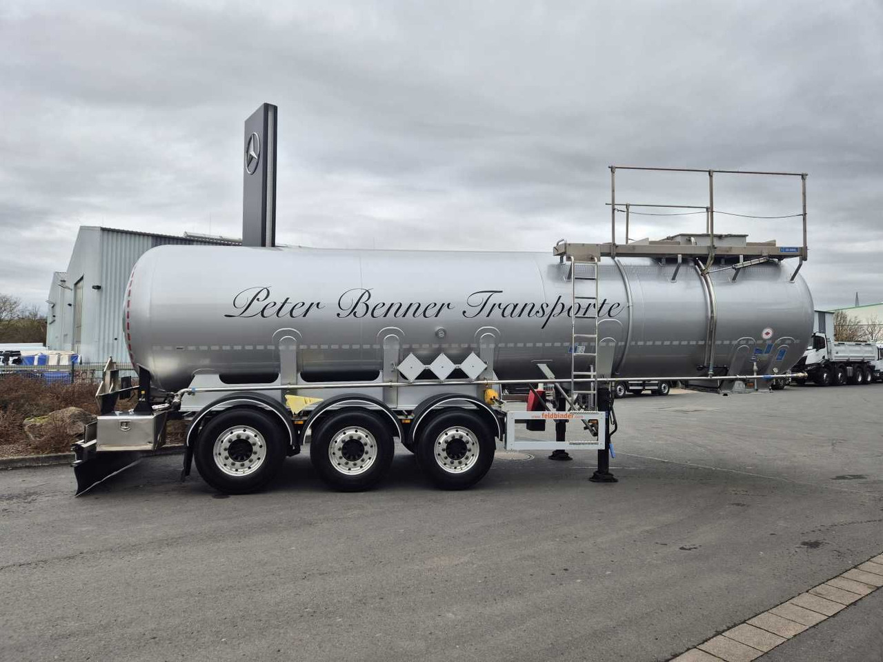 Feldbinder TSA 30.3 Gefahrgut ADR, 1 Kammer 30.000 Liter - Tanksemi: bilde 5 Feldbinder TSA 30.3 Gefahrgut ADR, 1 Kammer 30.000 Liter - Tanksemi: bilde 5