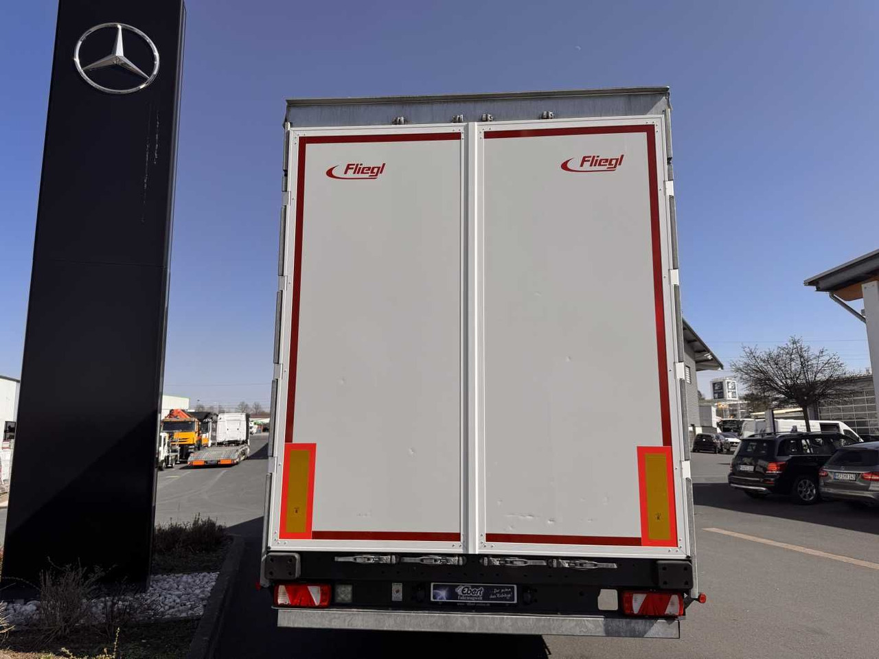 Lavloader semitrailer Fliegl SDS 350 Schiebeplane+Verdeck XL SAF 20.900Km: bilde 6