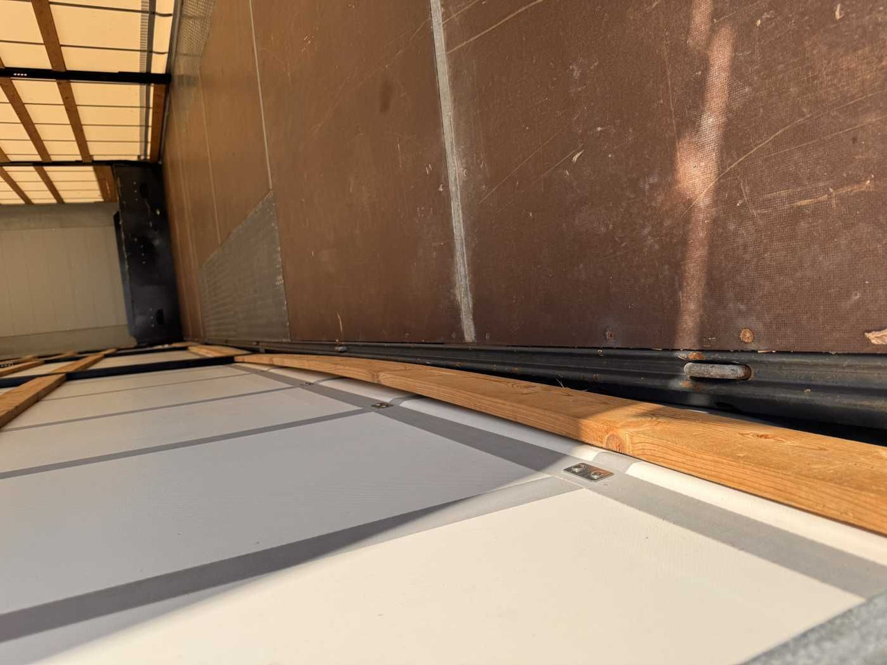 Lavloader semitrailer Fliegl SDS 350 Schiebeplane+Verdeck XL SAF 20.900Km: bilde 13