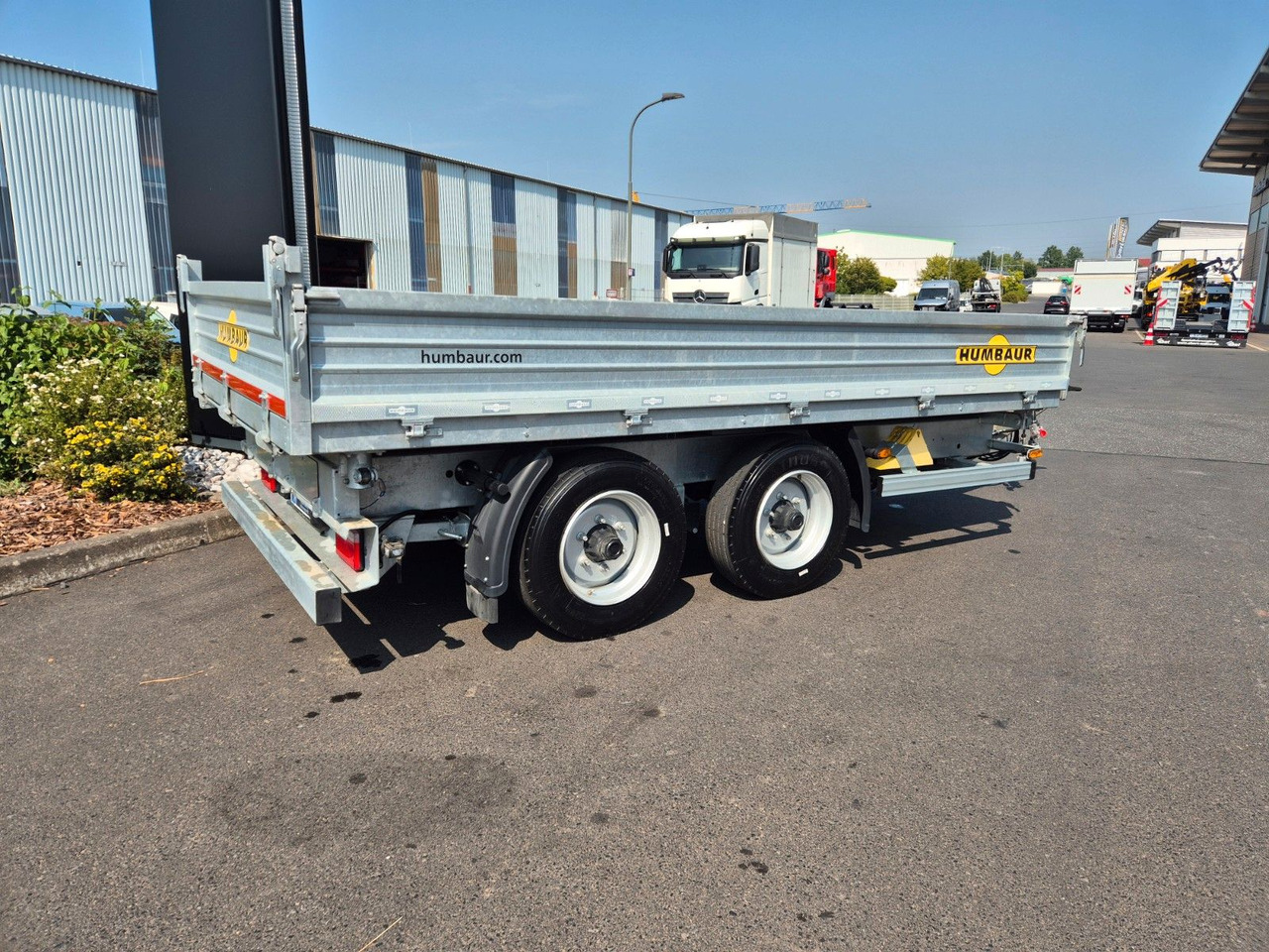 Humbaur HTK 754020 Dreiseitenkipper vollverzinkt - Tipphenger: bilde 4 Humbaur HTK 754020 Dreiseitenkipper vollverzinkt - Tipphenger: bilde 4