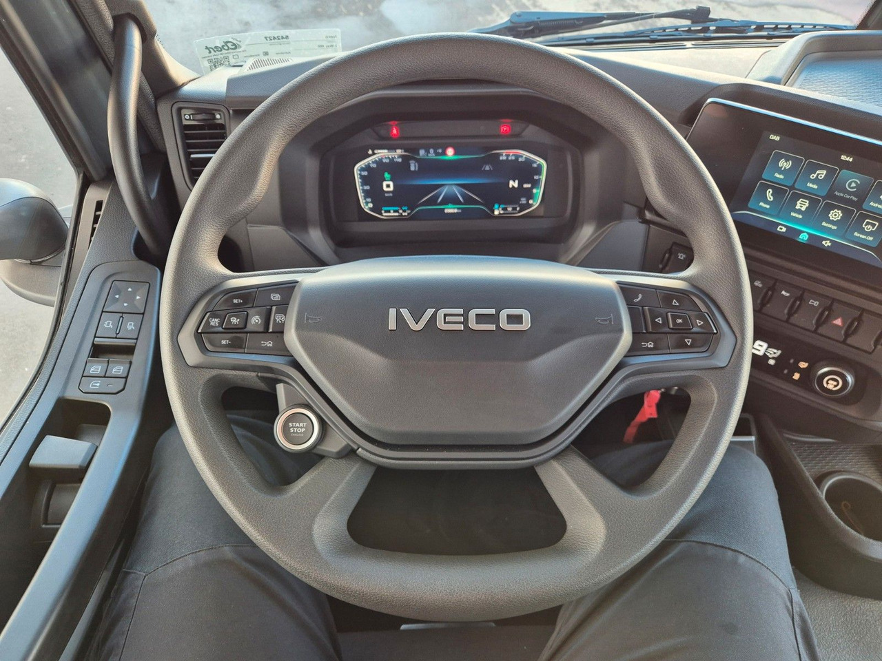 Tippbil, Kranbil Iveco AD200X46/P HR OFF Palfinger PK 12.501 Funk AHK: bilde 24